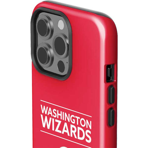 NBA Washington Wizards Standard - Red iPhone 15 Pro Impact Case