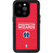 NBA Washington Wizards Standard - Red iPhone 15 Pro Waterproof Case