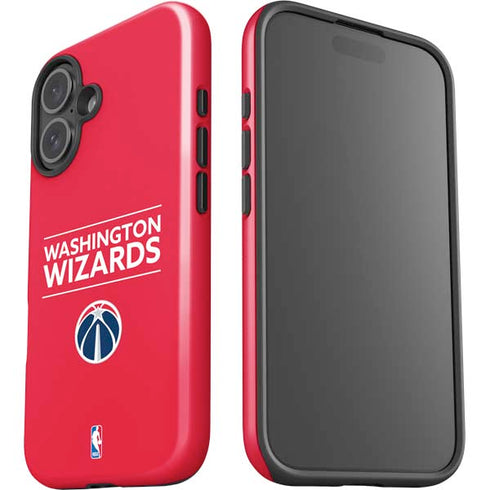 NBA Washington Wizards Standard - Red iPhone 16 Impact Case