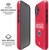 NBA Washington Wizards Standard - Red iPhone 16 Magsafe Impact Case