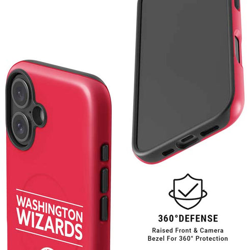 NBA Washington Wizards Standard - Red iPhone 16 Plus Magsafe Impact Case