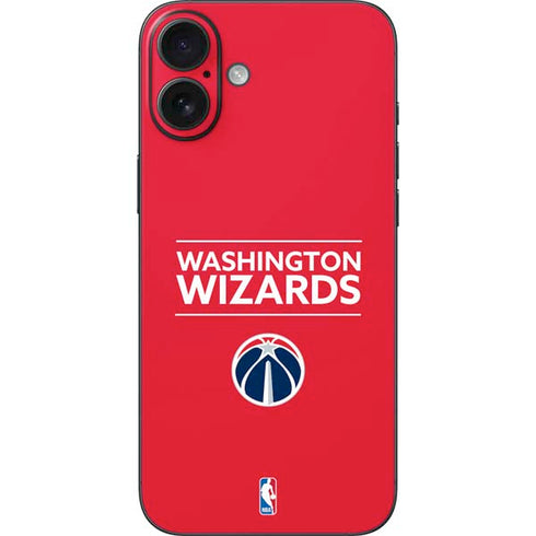 NBA Washington Wizards Standard - Red iPhone 16 Plus Skin