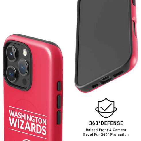 NBA Washington Wizards Standard - Red iPhone 16 Pro Max Magsafe Impact Case