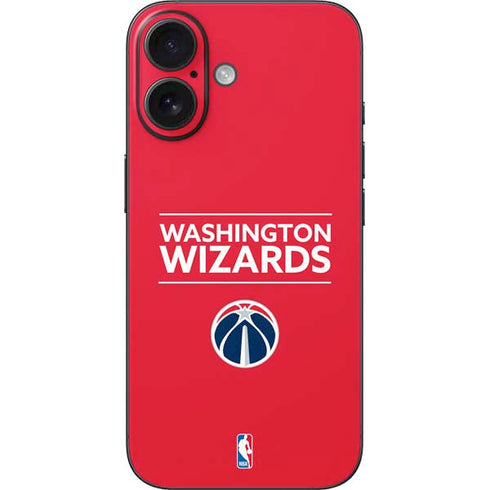 NBA Washington Wizards Standard - Red iPhone 16 Skin