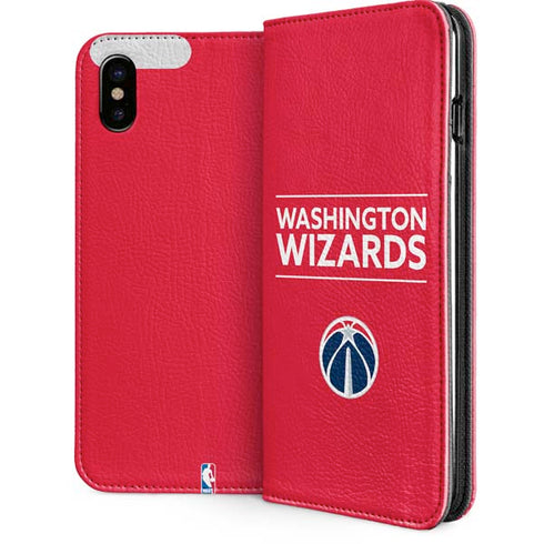 NBA Washington Wizards Standard - Red iPhone 8 Folio Case