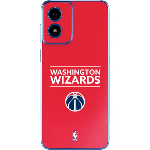 NBA Washington Wizards Standard - Red Moto G Play 4G (2024) Skin