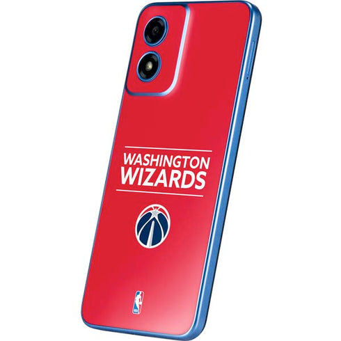 NBA Washington Wizards Standard - Red Moto G Play 4G (2024) Skin