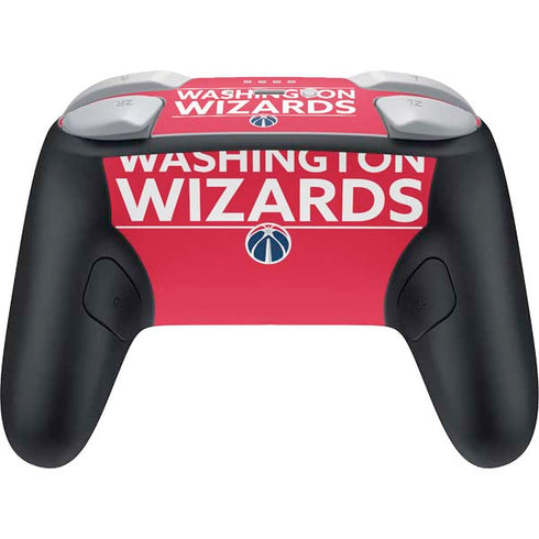 NBA Washington Wizards Standard - Red Nintendo Switch 2 (2025) Pro Controller Skin