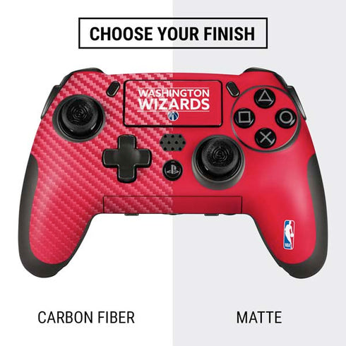 NBA Washington Wizards Standard - Red PlayStation Scuf Vantage 2 Controller Skin