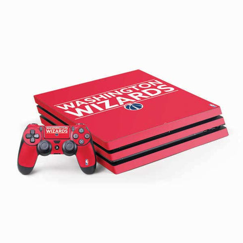 NBA Washington Wizards Standard - Red PlayStation PS4 Skins