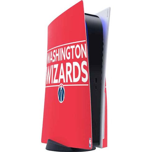 NBA Washington Wizards Standard - Red PlayStation PS5 Skins