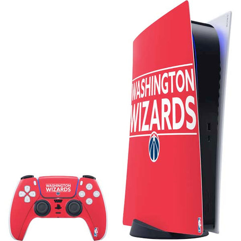 NBA Washington Wizards Standard - Red PlayStation PS5 Skins