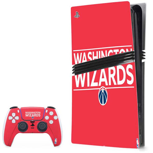 NBA Washington Wizards Standard - Red PS5 Pro Bundle Skin