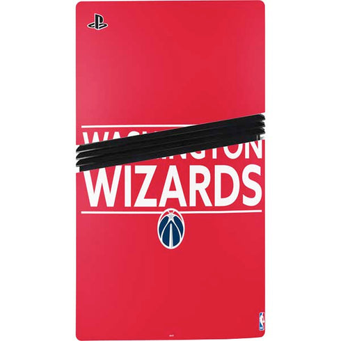 NBA Washington Wizards Standard - Red PS5 Pro Console Skin