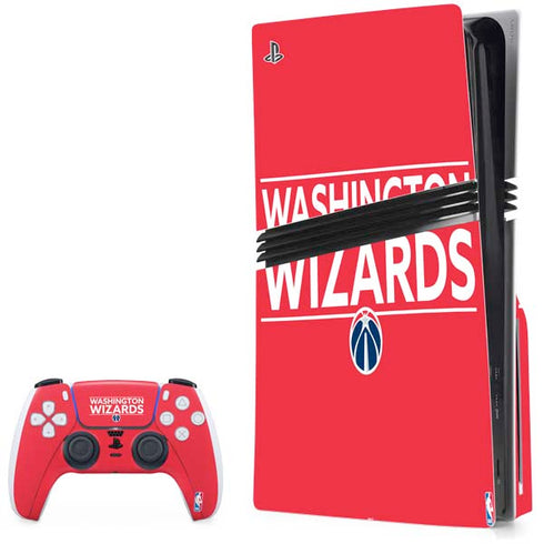 NBA Washington Wizards Standard - Red PlayStation PS5 Skins