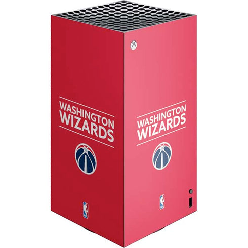 NBA Washington Wizards Standard - Red XBox Series X Digital Edition Console Skin