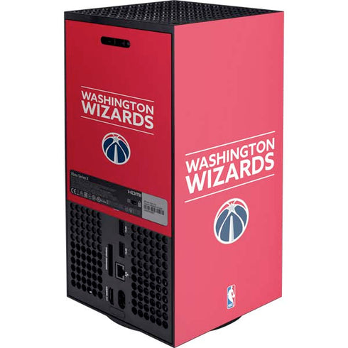 NBA Washington Wizards Standard - Red XBox Series X Digital Edition Console Skin