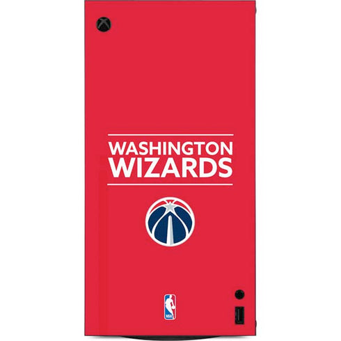 NBA Washington Wizards Standard - Red XBox Series X Digital Edition Console Skin