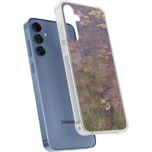 Water Lilies by Claude Monet Galaxy A55 5G Clear Case