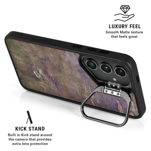 Water Lilies by Claude Monet Galaxy S25 Kickstand Case