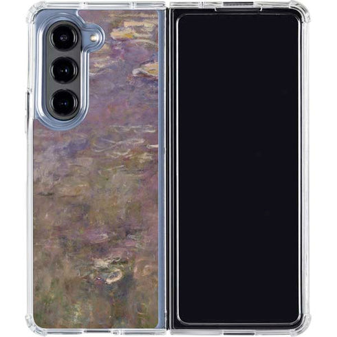 Water Lilies by Claude Monet Galaxy Z Fold5 5G Clear Case