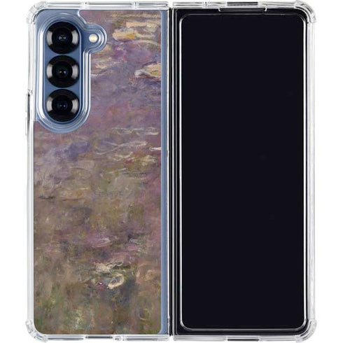 Water Lilies by Claude Monet Galaxy Z Fold6 Clear Case