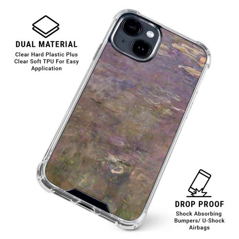 Water Lilies by Claude Monet iPhone 15 Clear Case