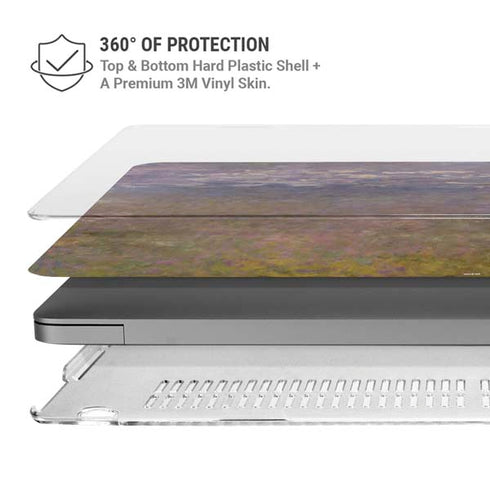 Water Lilies by Claude Monet MacBook Pro 14in (2021-24) Case plus Skin