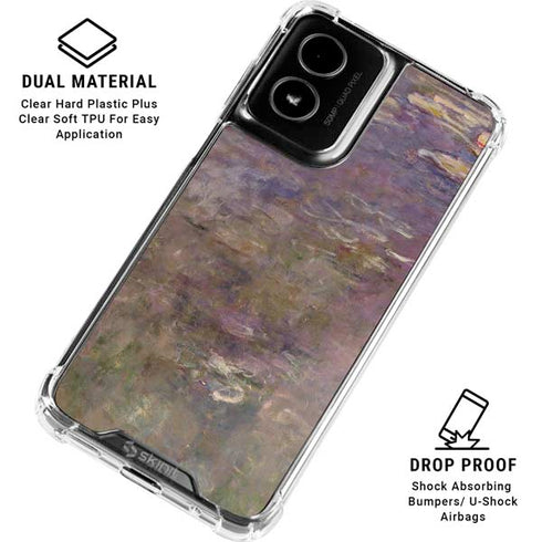 Water Lilies by Claude Monet Moto G Power 5G (2024) Clear Case