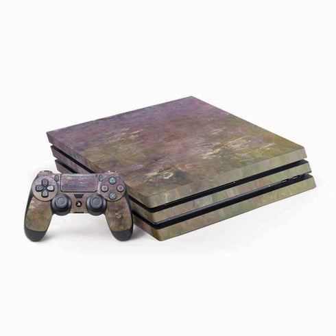 Water Lilies by Claude Monet PS4 Pro Bundle Skin