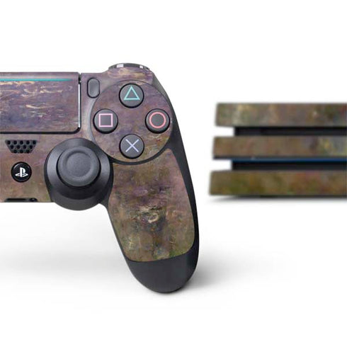 Water Lilies by Claude Monet PS4 Pro Bundle Skin