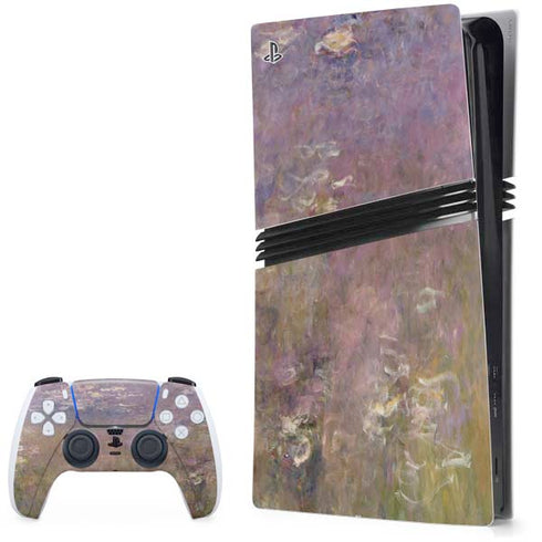 Water Lilies by Claude Monet PS5 Pro Bundle Skin