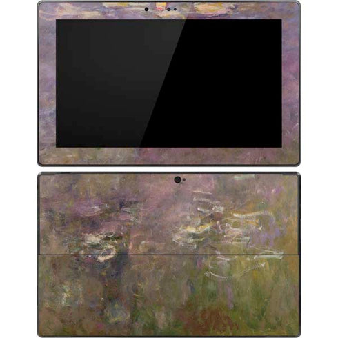 Water Lilies by Claude Monet Surface Pro Tablet Skin