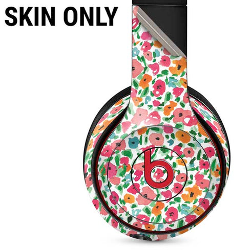 Bouffants and Broken Hearts Watercolor Floral Beats Solo 3 Wireless Skin