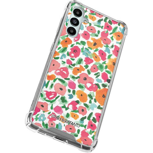 Bouffants and Broken Hearts Watercolor Floral Gabb Phone 4 Clear Case