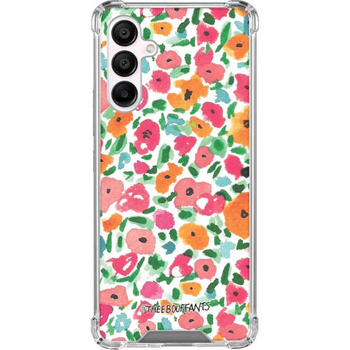 Bouffants and Broken Hearts Watercolor Floral Galaxy A16 5G Clear Case