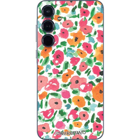 Bouffants and Broken Hearts Watercolor Floral Galaxy A35 5G Skin