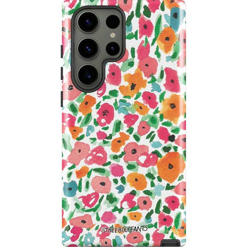 Bouffants and Broken Hearts Watercolor Floral Galaxy S23 Ultra Pro Case
