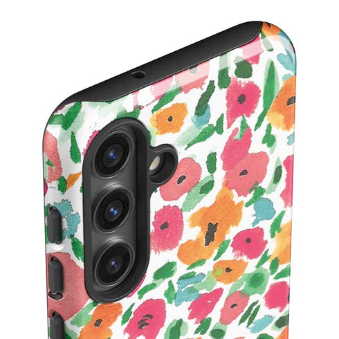 Bouffants and Broken Hearts Watercolor Floral Galaxy S25 Impact Case