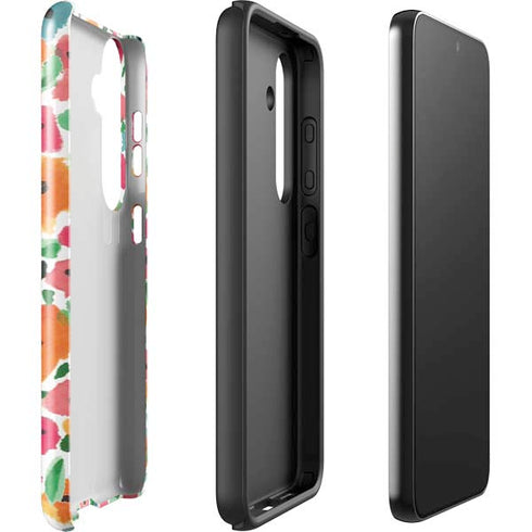 Bouffants and Broken Hearts Watercolor Floral Galaxy S25 Impact Case