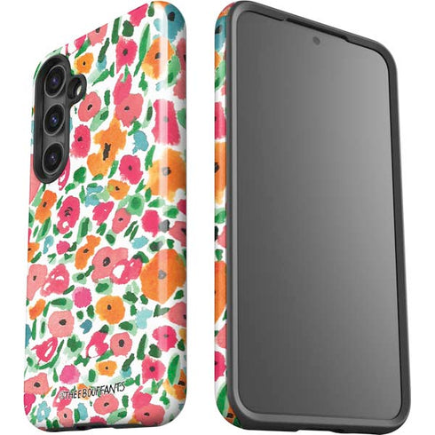 Bouffants and Broken Hearts Watercolor Floral Galaxy S25 Impact Case