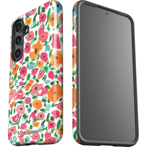 Bouffants and Broken Hearts Watercolor Floral Galaxy S25 Plus Impact Case