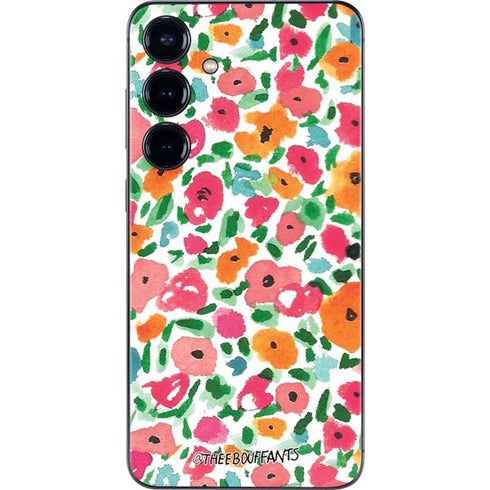 Bouffants and Broken Hearts Watercolor Floral Galaxy S25 Plus Skin