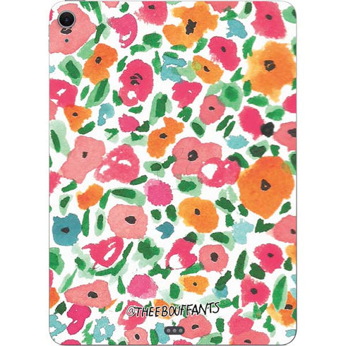 Bouffants and Broken Hearts Watercolor Floral Apple iPad Air Skin