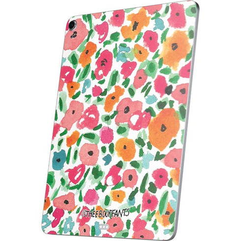 Bouffants and Broken Hearts Watercolor Floral Apple iPad Air Skin