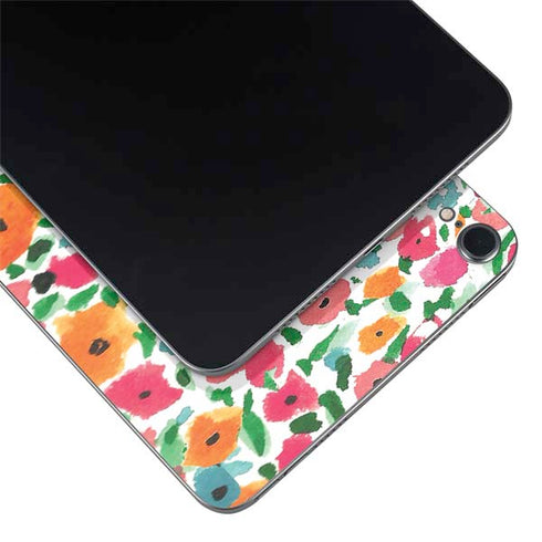Bouffants and Broken Hearts Watercolor Floral Apple iPad Mini Skin