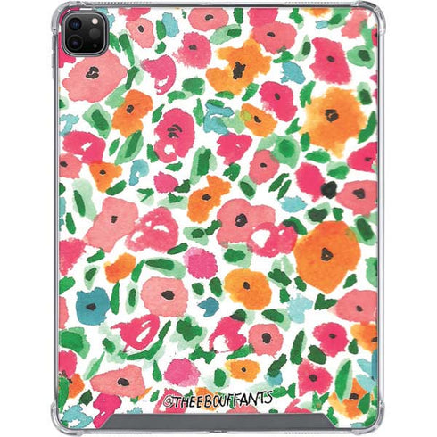 Bouffants and Broken Hearts Watercolor Floral iPad Cases