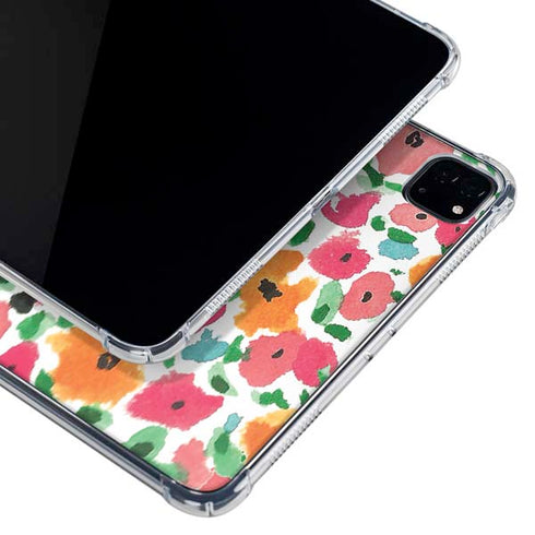 Bouffants and Broken Hearts Watercolor Floral iPad Cases