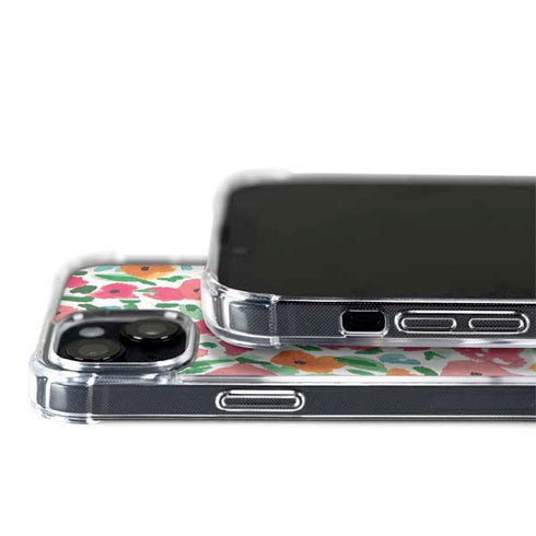 Bouffants and Broken Hearts Watercolor Floral iPhone 14 MagSafe Case