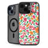 Bouffants and Broken Hearts Watercolor Floral iPhone 14 Plus Kickstand Case